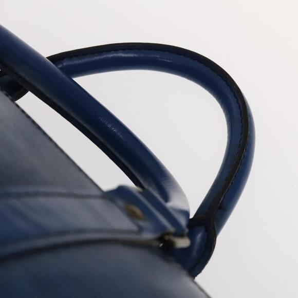 LOUIS VUITTON Epi Keepall 60 Boston Bag Blue M42945 - Picture 8 of 16